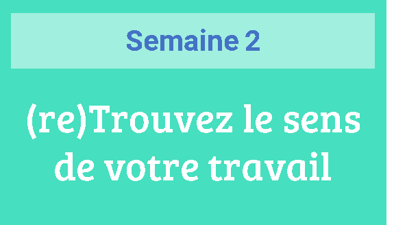 Semaine 2