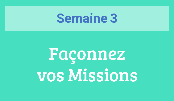 Semaine 3