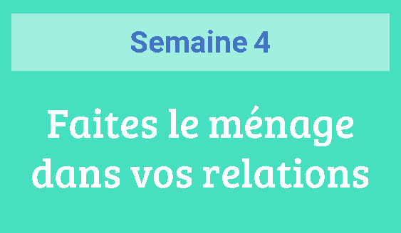Semaine 4